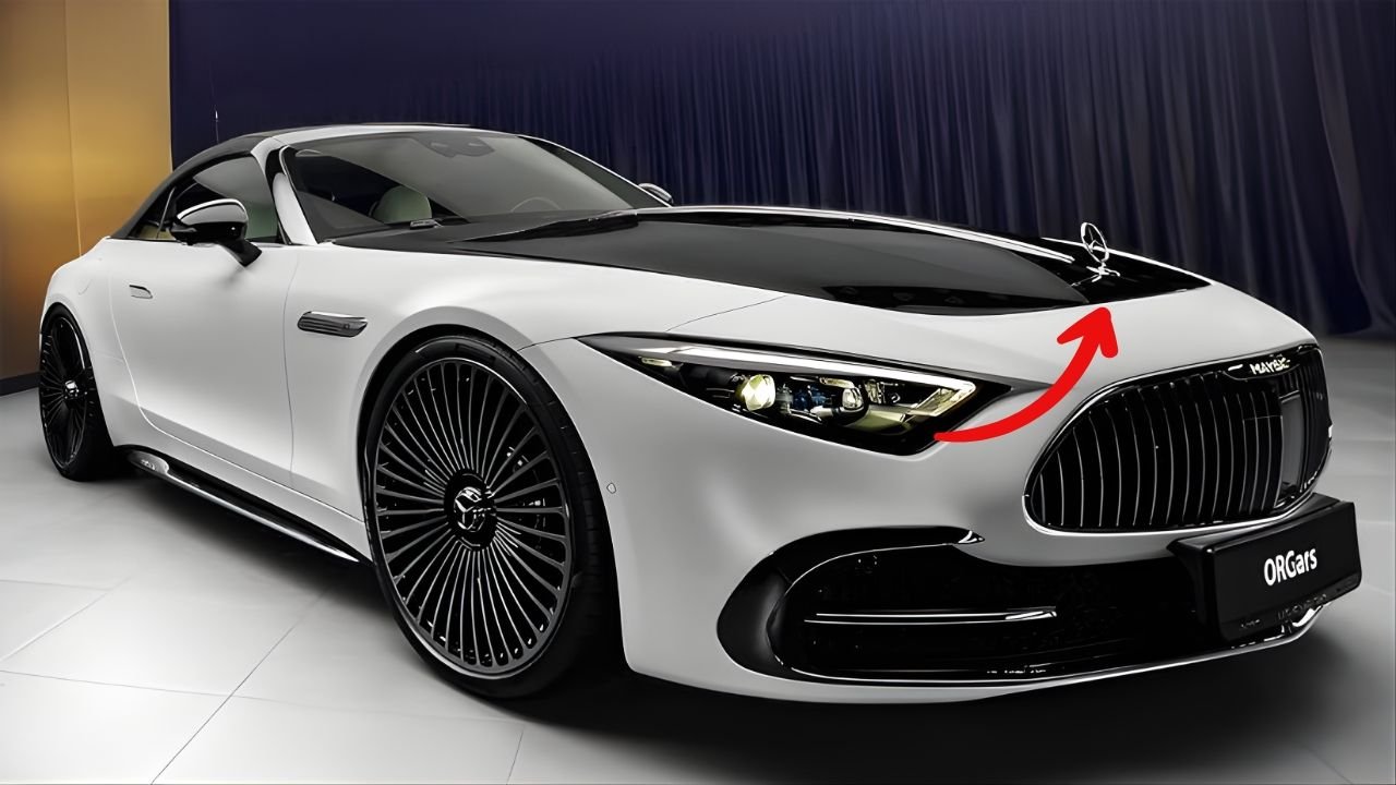 Mercedes-Maybach SL680 Unveiled: Ultra-Luxury Roadster Combines Power, Elegance, and Cutting-Edge Tech