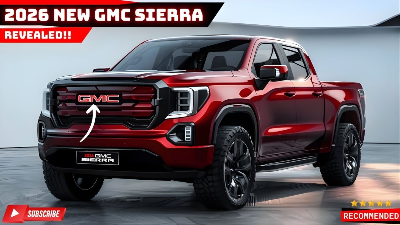 GMC Sierra 2500 Revealed With Smarter Tech, Stronger Capability and Surprising Value