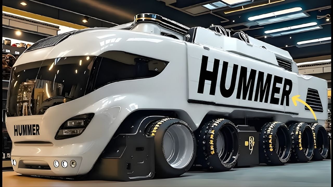 Hummer H1 Motorhome Revealed With Hybrid Power and True Off-Grid Luxury