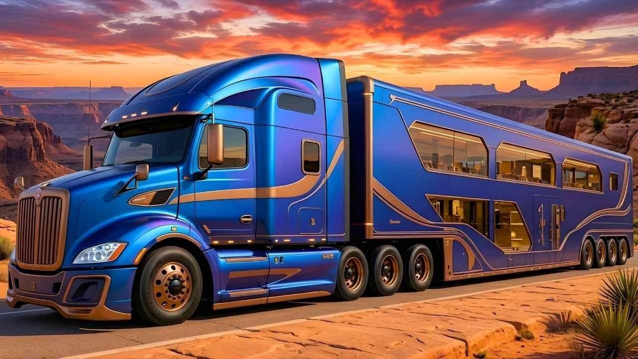 Kenworth W1250 Ultra Luxury RV Debuts as a $1.8M Rolling Estate With 15-Foot Slide-Out and 600 HP Power